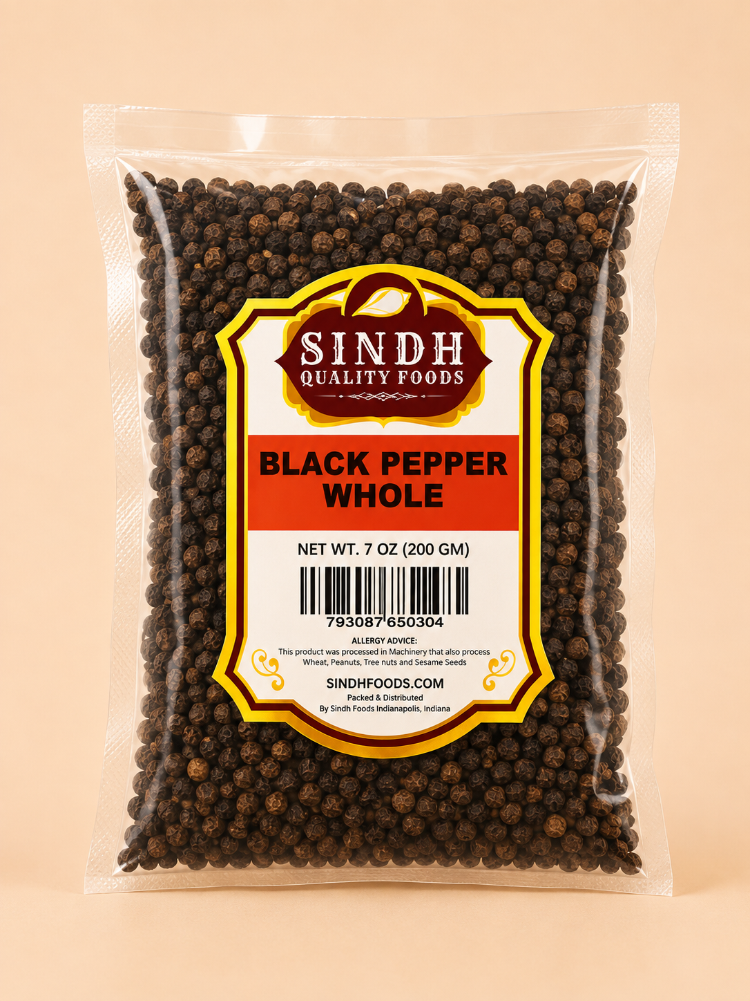Black Pepper Whole - 200GM
