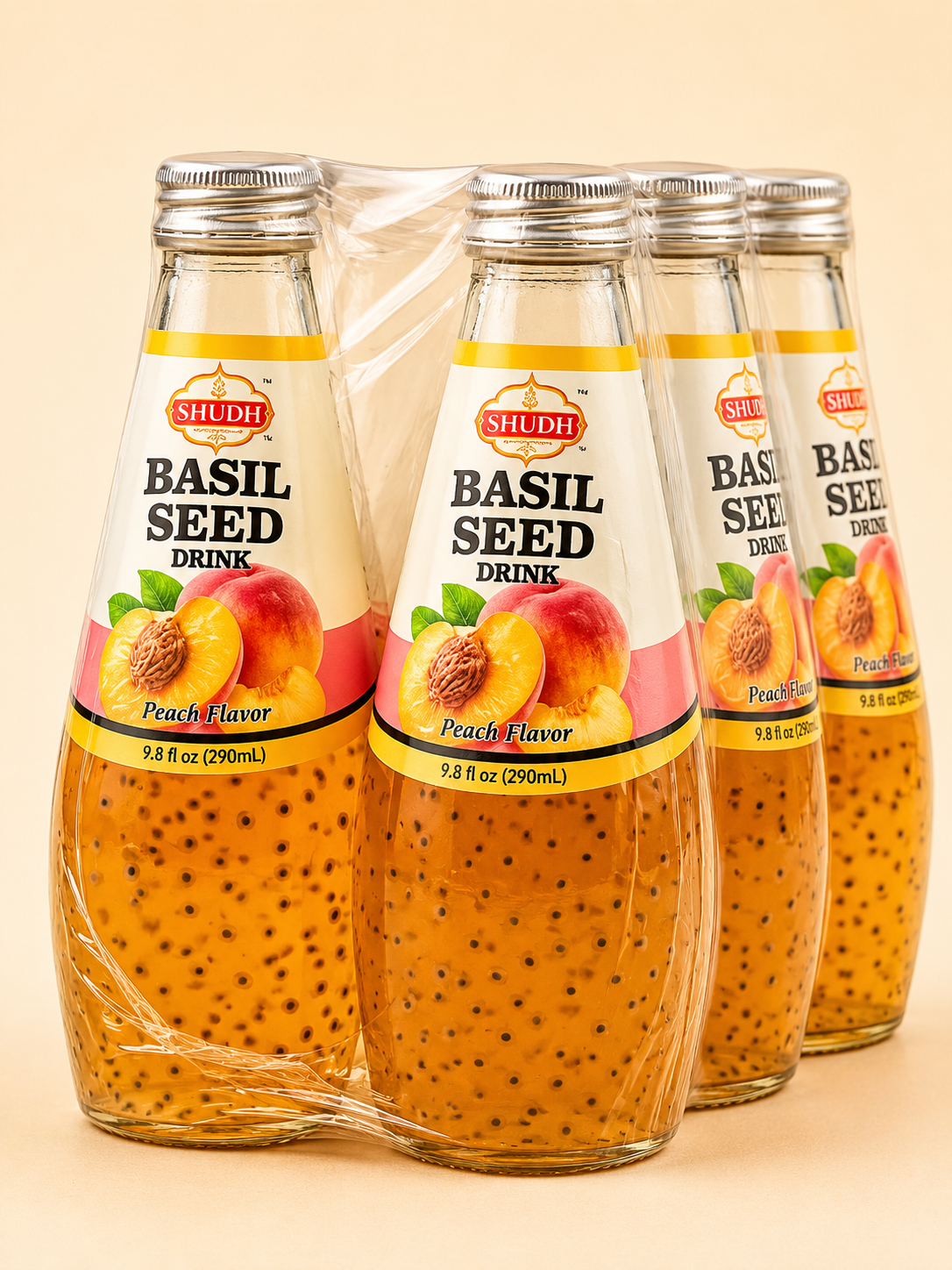 Basil Peach Drink