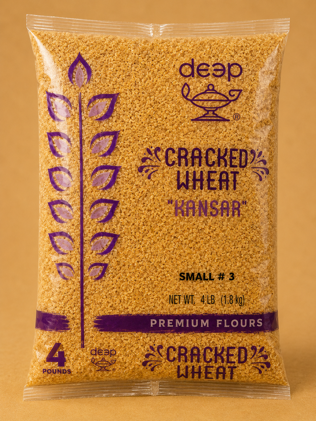 Cracked Wheat (Kansar) - 4LB