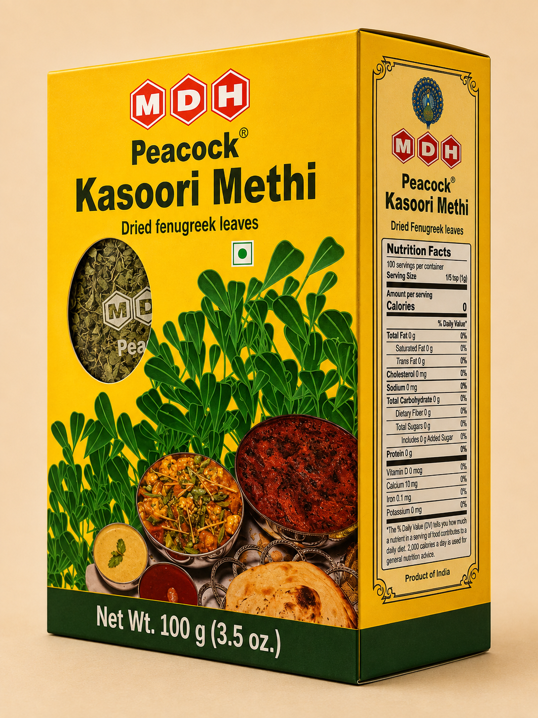 MDH Kasoori Methi - 100GM