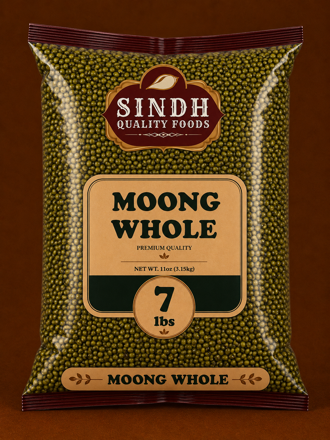 Moong Whole - 7LB