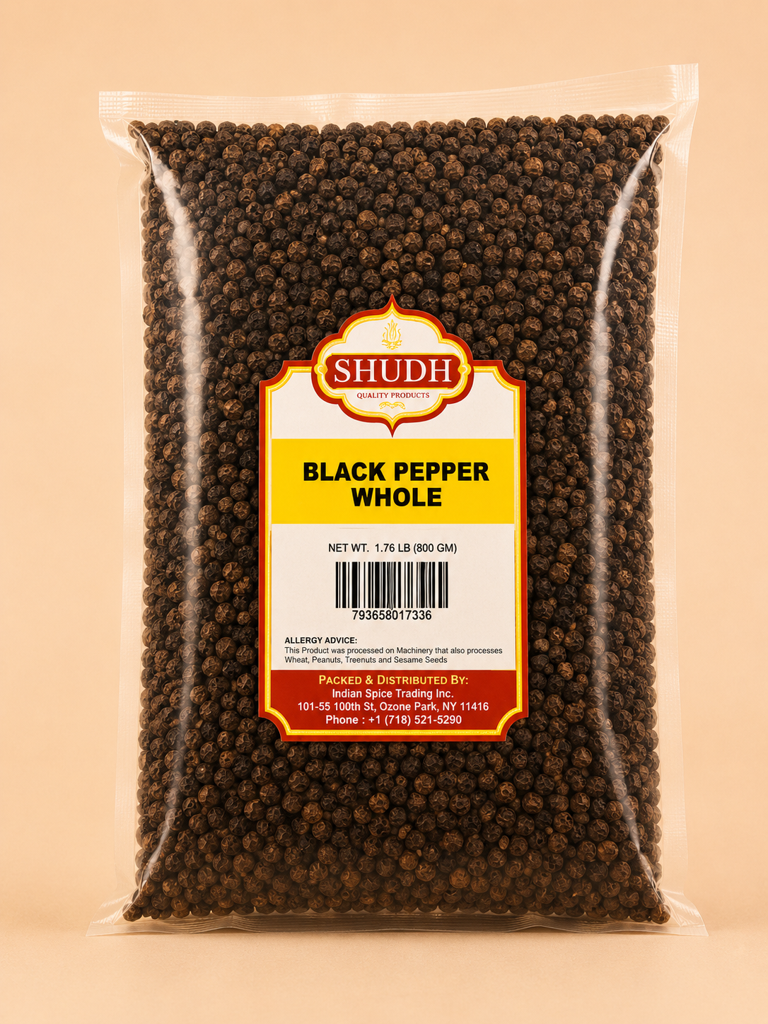 Black Pepper Whole - 800GM