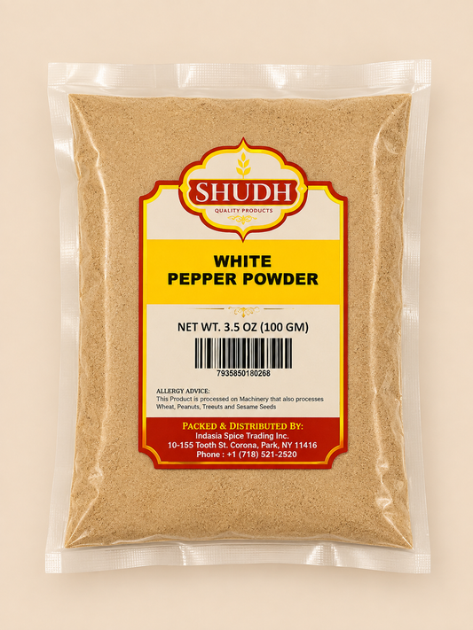 White Pepper Powder - 100GM