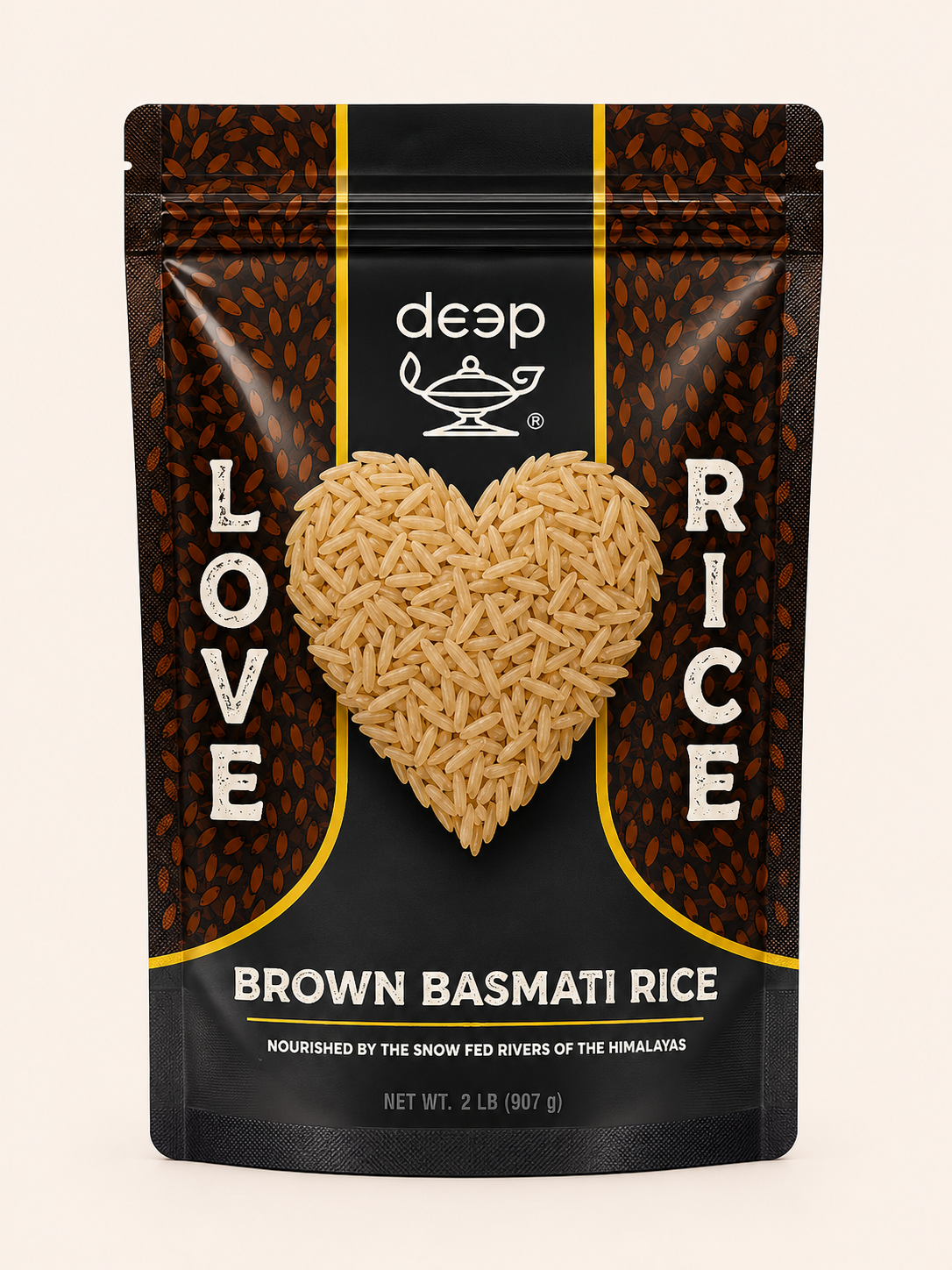 Deep Brown Basmati Rice - 2LB