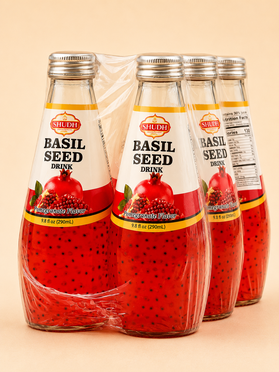 Basil Pomegranate Drink