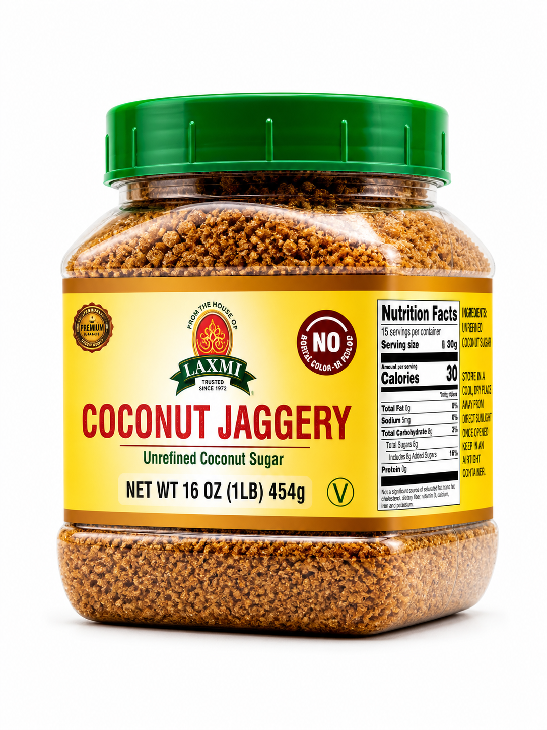 Laxmi Coconut Jaggery - 1LB