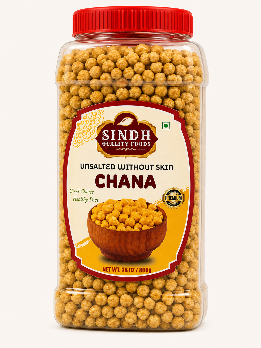 Roasted Chana W/O Skin - 800GM