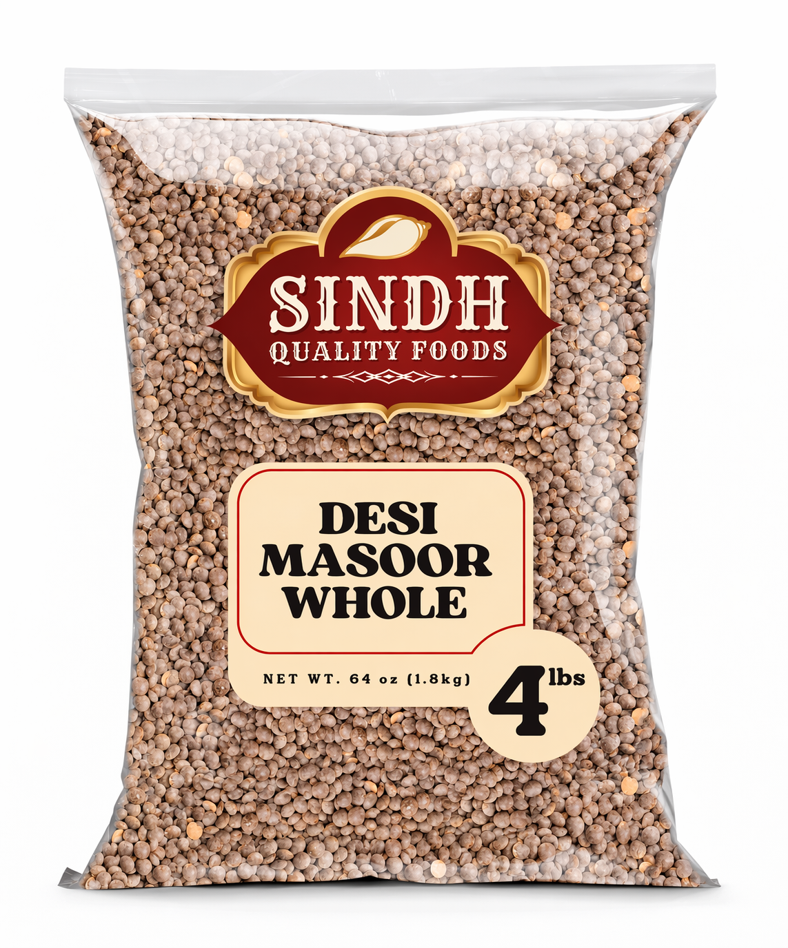 Masoor Whole - 4LB