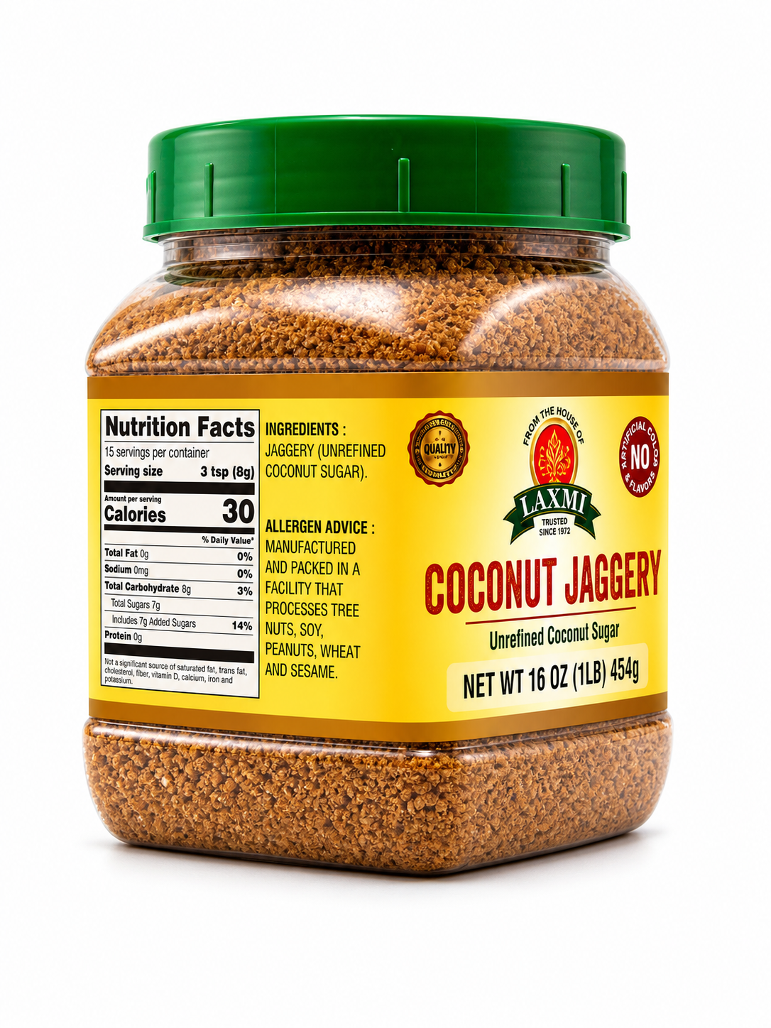 Laxmi Coconut Jaggery - 1LB