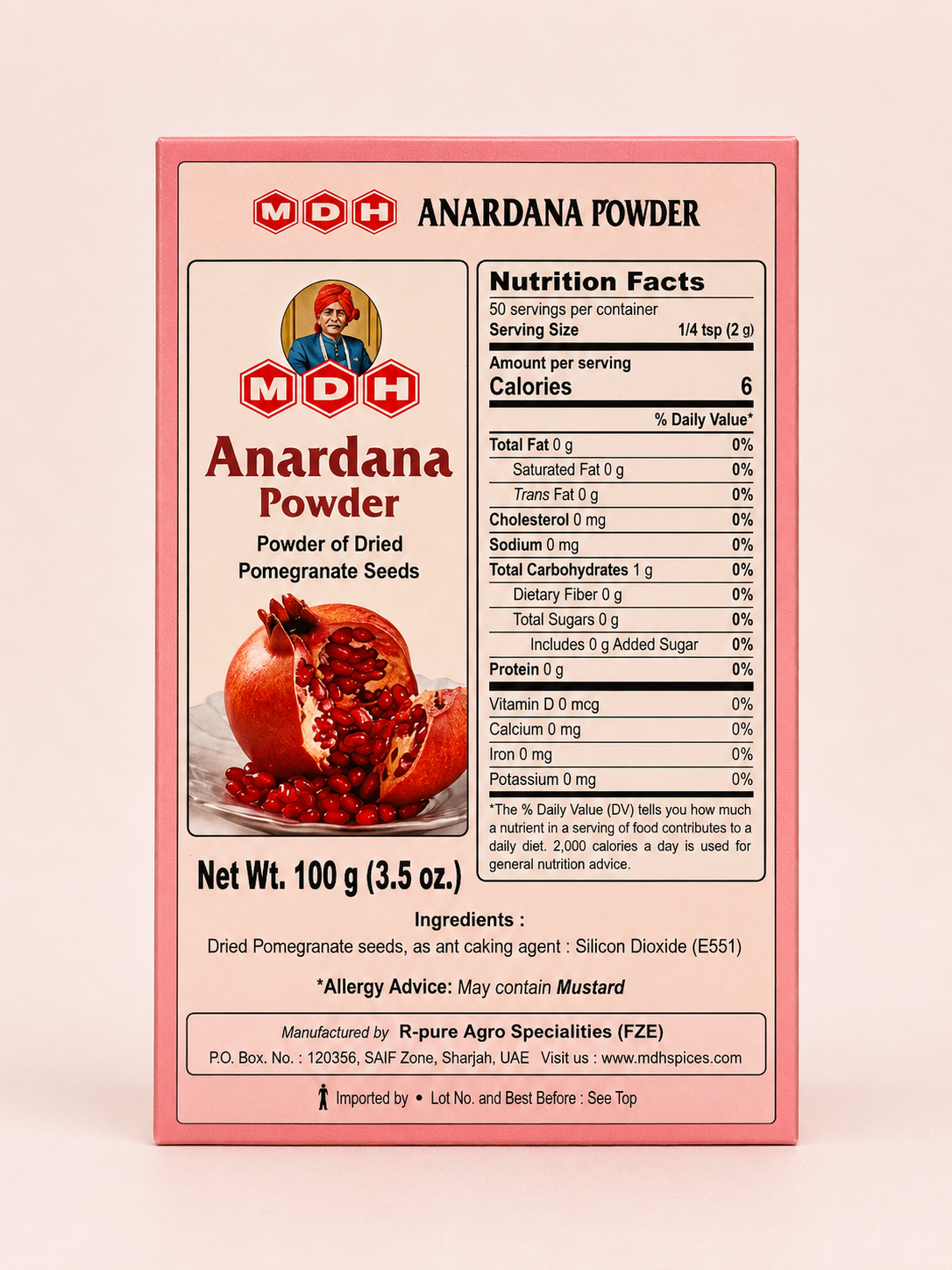MDH Anardana Powder - 100GM