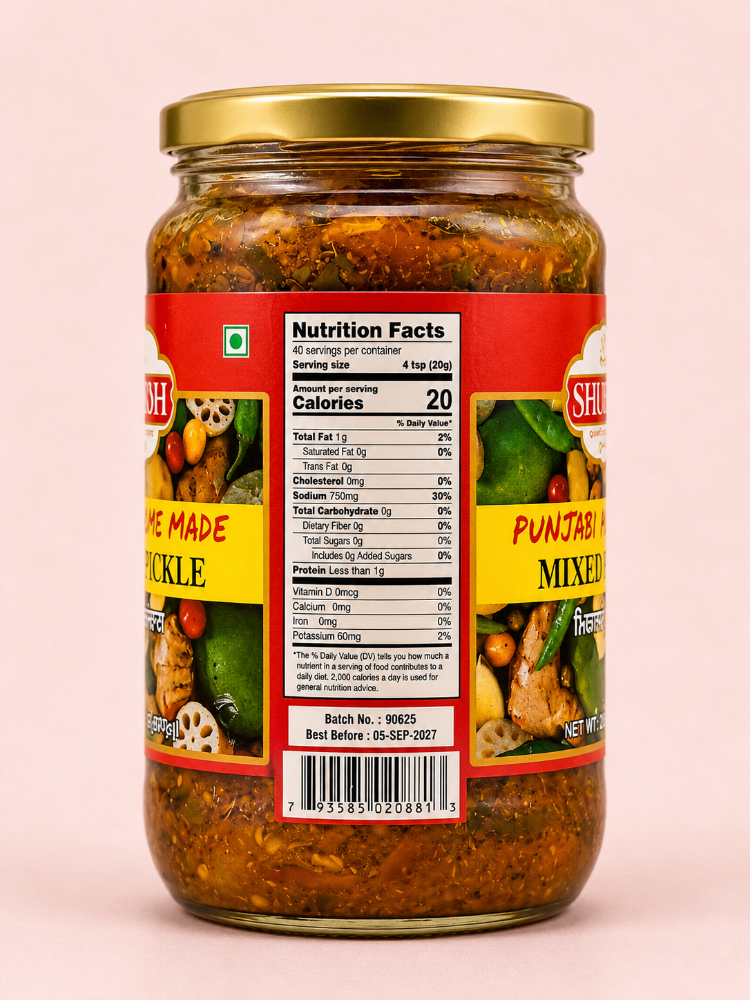 Mixed Pickle - 800GM