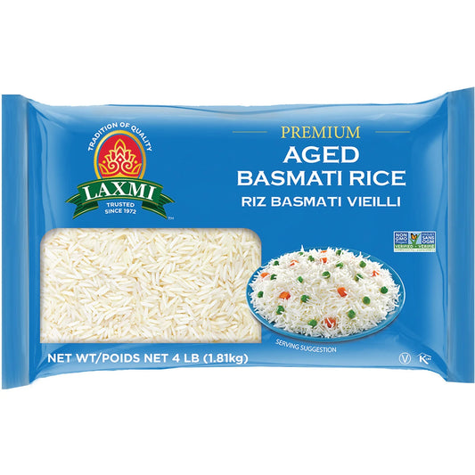 Laxmi Aged Basmati Rice - 4LB