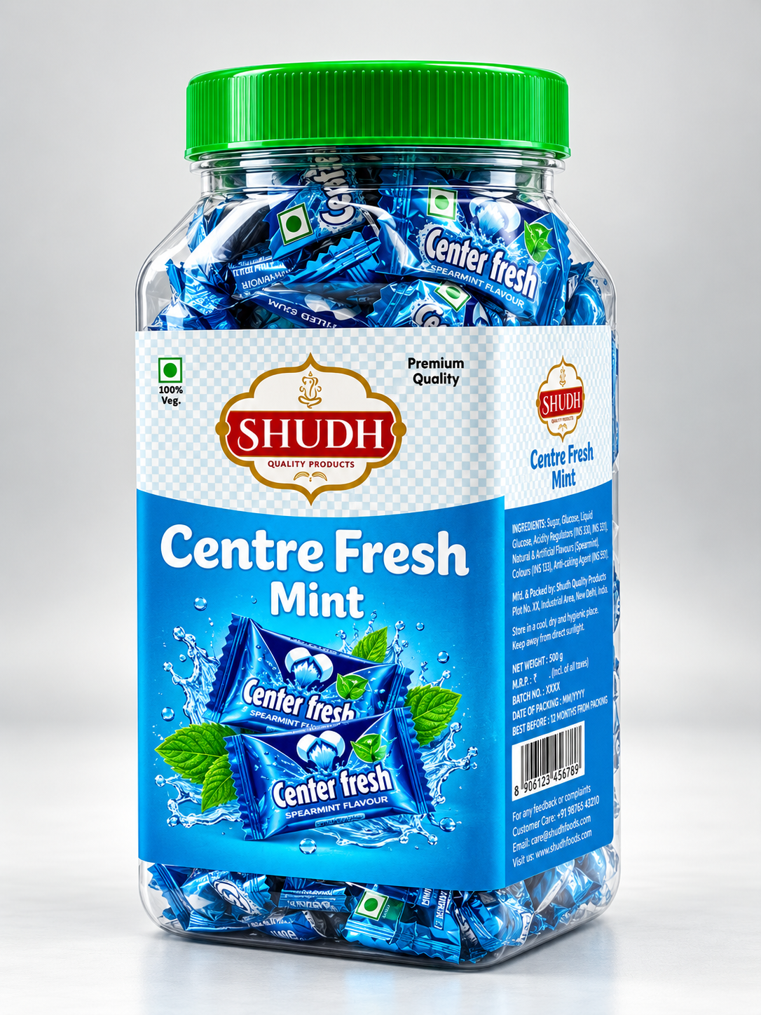 Center Fresh Mint -350GM