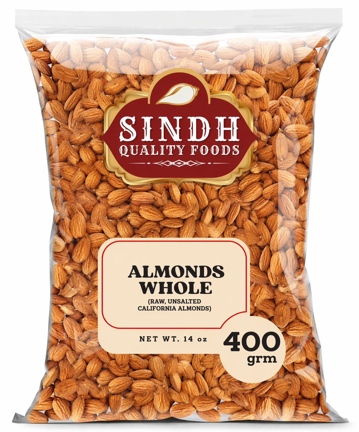 Almond Whole - 400GM